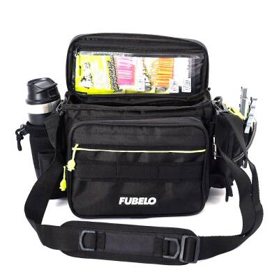 Fubelo Sider Balıkçı Çantası - Siyah - 3