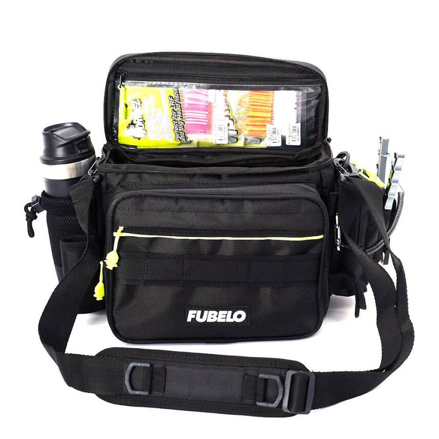 Fubelo Sider Balıkçı Çantası - Siyah - 3