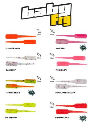 Fujin Baby FRY 2.7cm Kokulu LRF Silikon Yem - 1