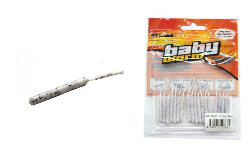 Fujin Baby Worm 5.2 cm Floating LRF Silikonu - 10