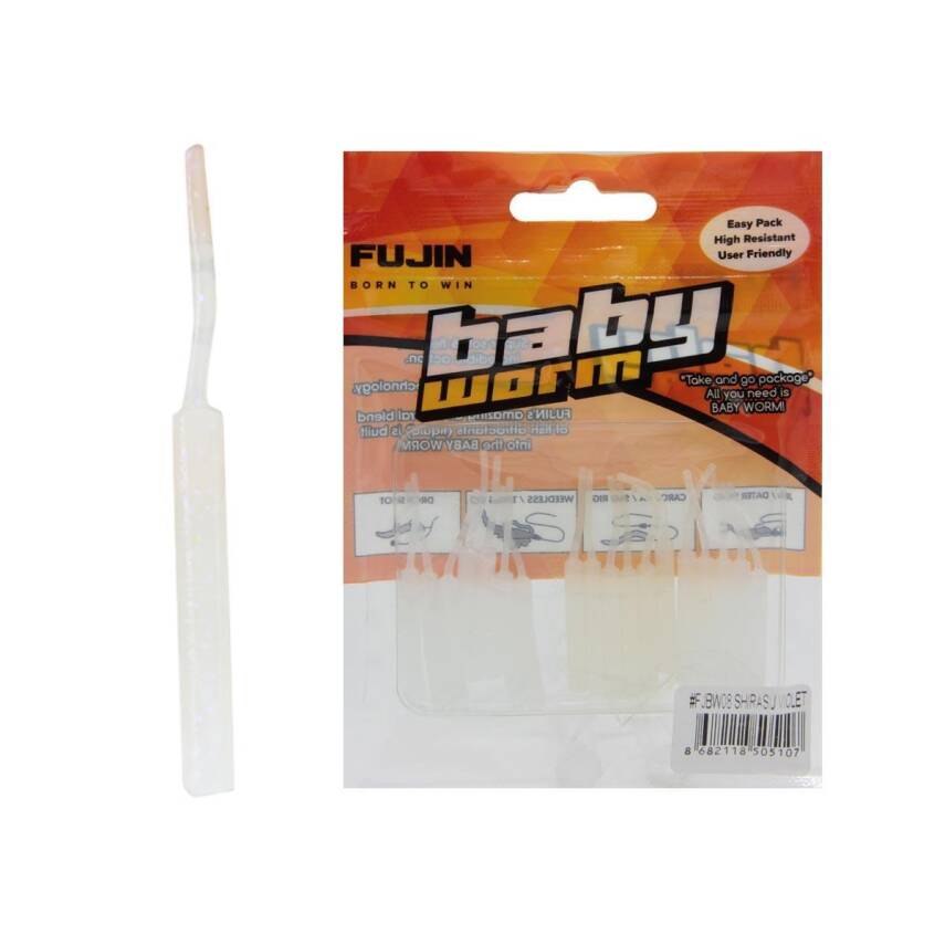 Fujin Baby Worm 5.2 cm Floating LRF Silikonu - 11