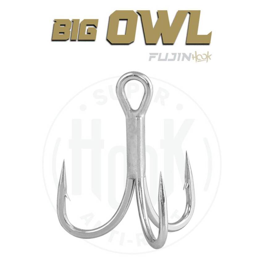 Fujin Big OWL Süper Anti-Rust Üçlü İğne - 1
