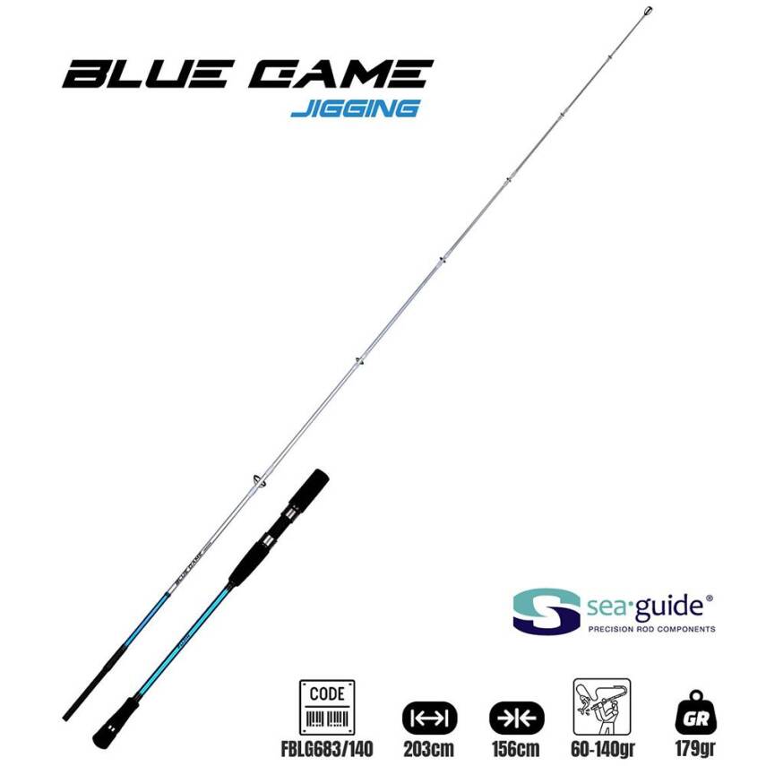 Fujin Blue Game Jigging 203cm 60-140gr Jig Kamışı - 1