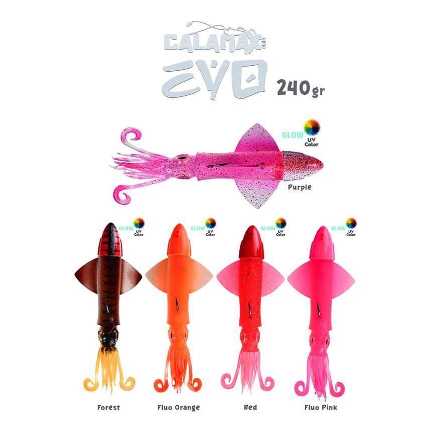 Fujin Calamax EVO 240gr Combo Squid Silikon Yem - 1