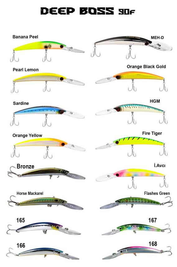 Fujin Deep Boss 90F 9.5gr Maket Balık - 1