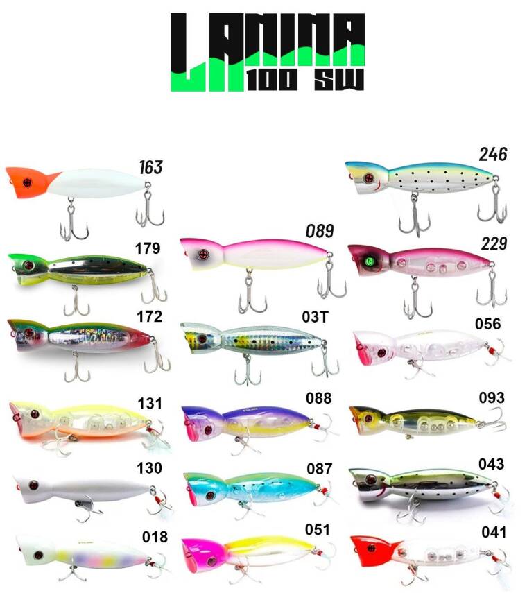 Fujin La Nina 100mm 24gr Su Üstü Popper - 1