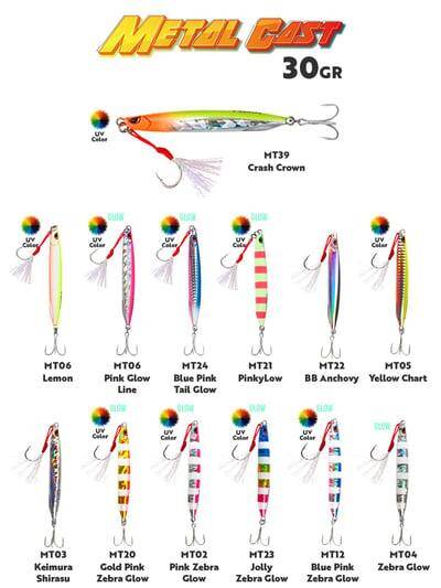 Fujin Metal Cast 30gr Shore Jig Metal Yem - 1