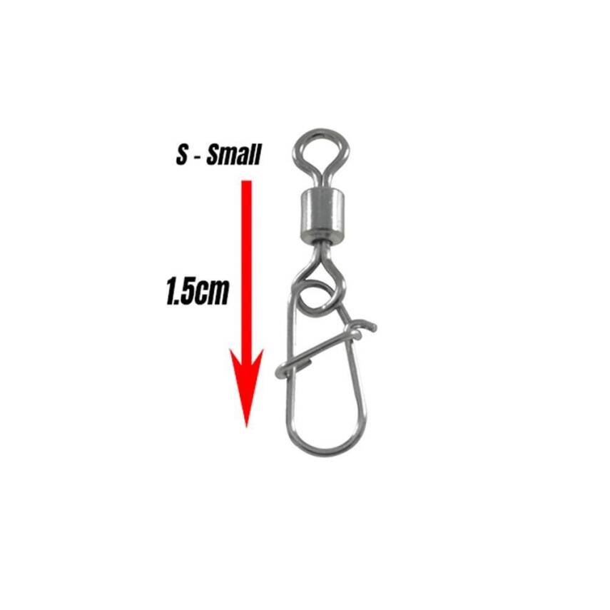 Fujin Power Roll Snap Fırdöndülü Klips - S 5,2kg - 1