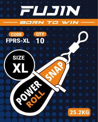 Fujin Power Roll Snap Fırdöndülü Klips - XL 25,2kg - 2
