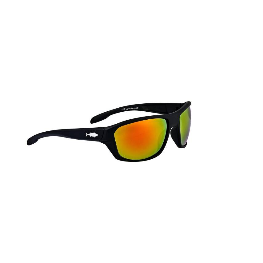 Fujin Pro Angler Polarize Güneş Gözlüğü-Orange Mat Black - 5