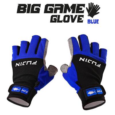 Fujin Pro Angler S24 Big Game Gloves Blue - 1
