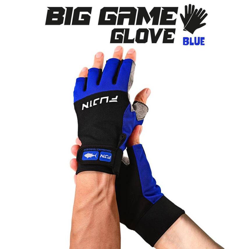 Fujin Pro Angler S24 Big Game Gloves Blue - 2