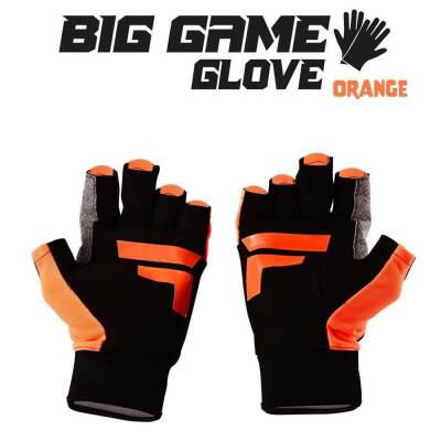 Fujin Pro Angler S24 Big Game Gloves Orange - 2