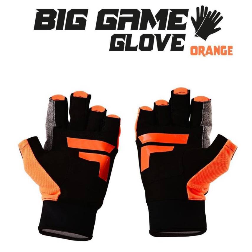 Fujin Pro Angler S24 Big Game Gloves Orange - 2