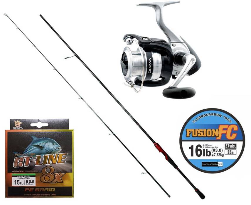 Fujin Red Romeo Daiwa Strikeforce Spin Olta Takımı - 2