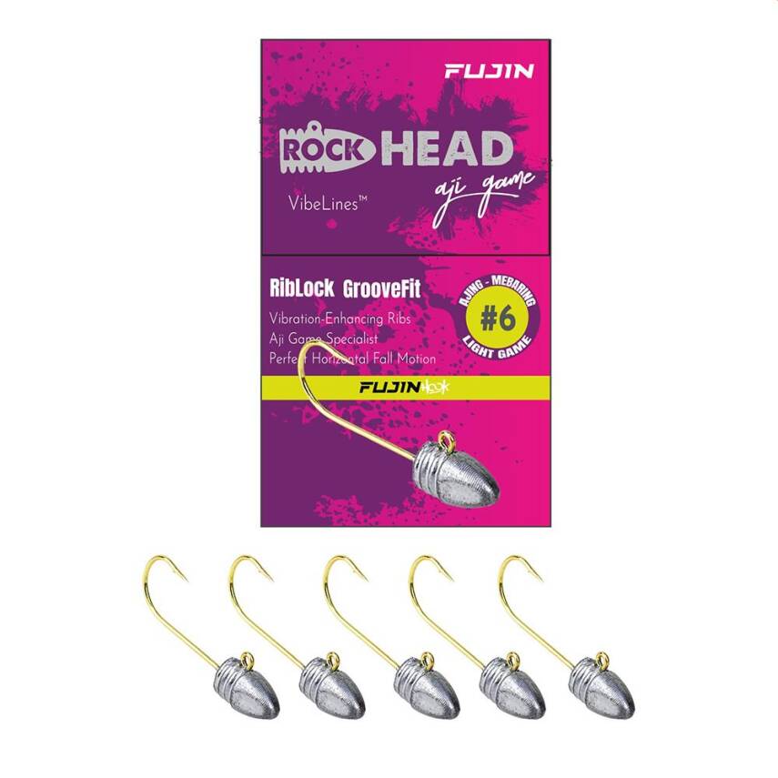 Fujin Rock-Head Aji Game Jig Head - 1