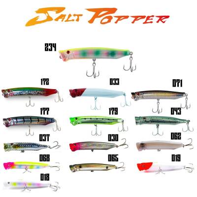 Fujin Salt Popper 120mm 30gr Su Üstü Yem - 1