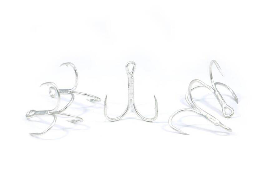 Fujin ST41 Üçlü Maket Balık İğnesi Nickel - 1