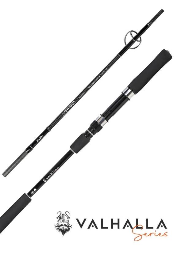 Fujin Valhalla Darksea 183cm 210gr Speed Jig Live Bait Tekne Kamışı - 4