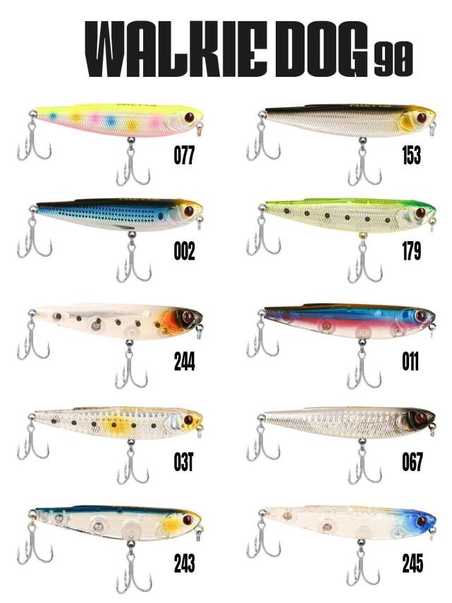 Fujin Walkie Dog 90mm 11gr Su Üstü Maket Balık - 1