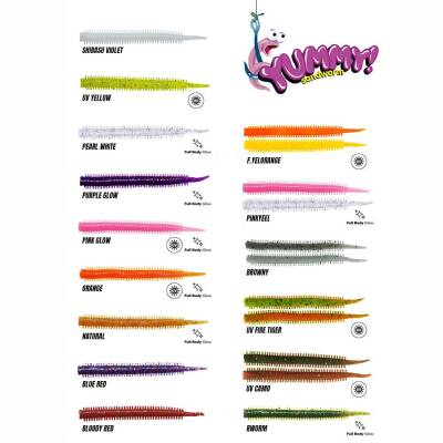 Fujin Yummy Sandworm 7cm LRF Silikonu - 1