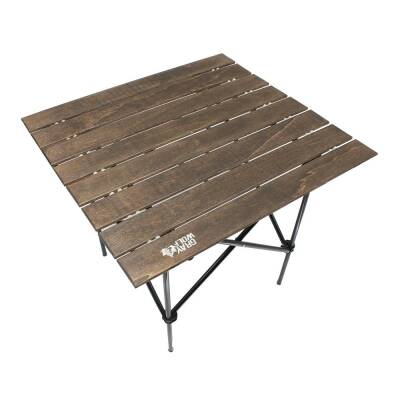 Gray Wolf Ahşap Katlanır Kamp Masası (Taşıma Çantalı) KM701 - 5