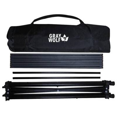 Gray Wolf Alüminyum Deluxe Katlanır Kamp Masası (Taşıma Çantalı) ALM102 - 2