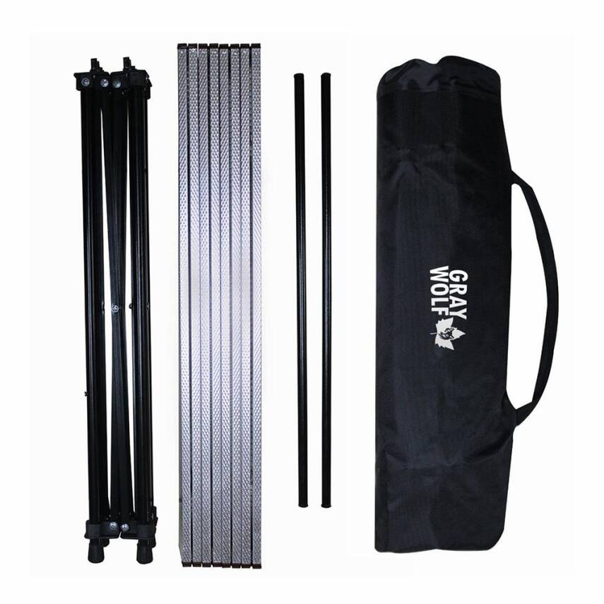 Gray Wolf Alüminyum Katlanır Kamp Masası (Taşıma Çantalı) ALM101 - 2