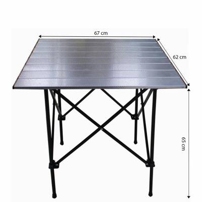 Gray Wolf Alüminyum Katlanır Kamp Masası (Taşıma Çantalı) ALM101 - 3