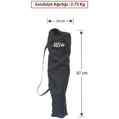 Gray Wolf Bardaklı Kamp Sandalyesi - Haki BP200 - 4