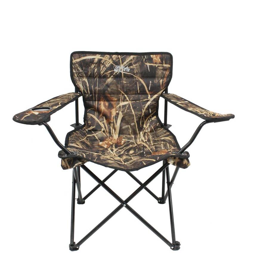 Gray Wolf Bardaklı Kamp Sandalyesi - Kamuflaj BP100 - 1