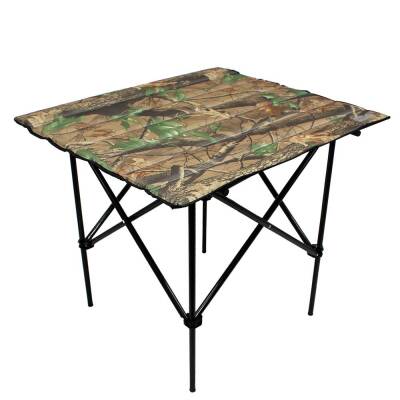 Gray Wolf Orman Desenli Katlanır Kamp Masası (Taşıma Çantalı) KM702