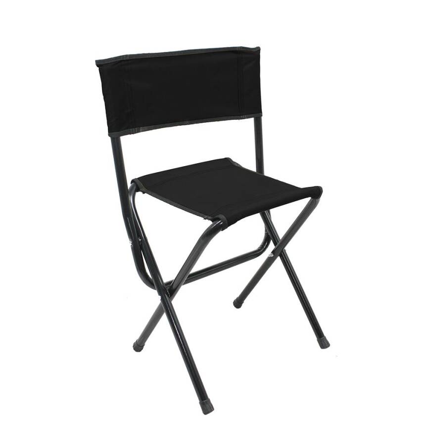 Gray Wolf Yaslanmalı Kamp Taburesi - Siyah TB300 - 1