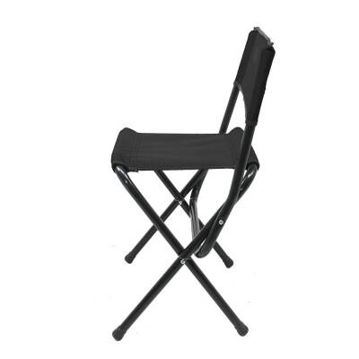 Gray Wolf Yaslanmalı Kamp Taburesi - Siyah TB300 - 2