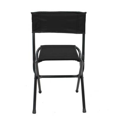 Gray Wolf Yaslanmalı Kamp Taburesi - Siyah TB300 - 3