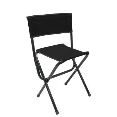 Gray Wolf Yaslanmalı Kamp Taburesi - Siyah TB300