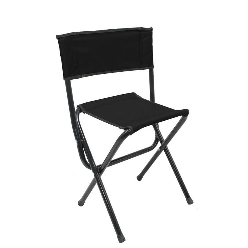 Gray Wolf Yaslanmalı Kamp Taburesi - Siyah TB300 - 1