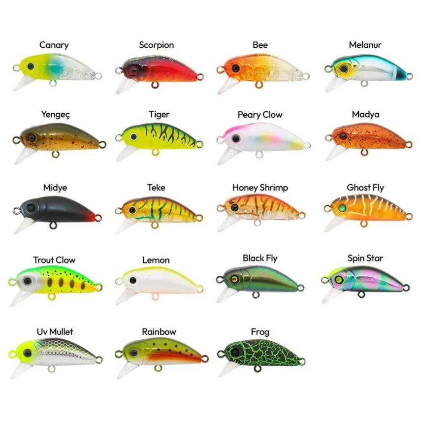 Hanfish Bıdık 35mm 3.1gr Lrf Maket Yem  - 1