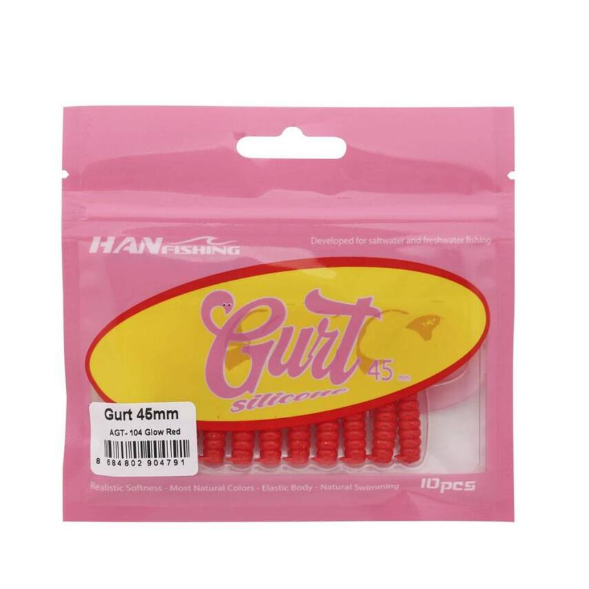 Hanfish Gurt 4.5cm LRF Silikon Yem - 17