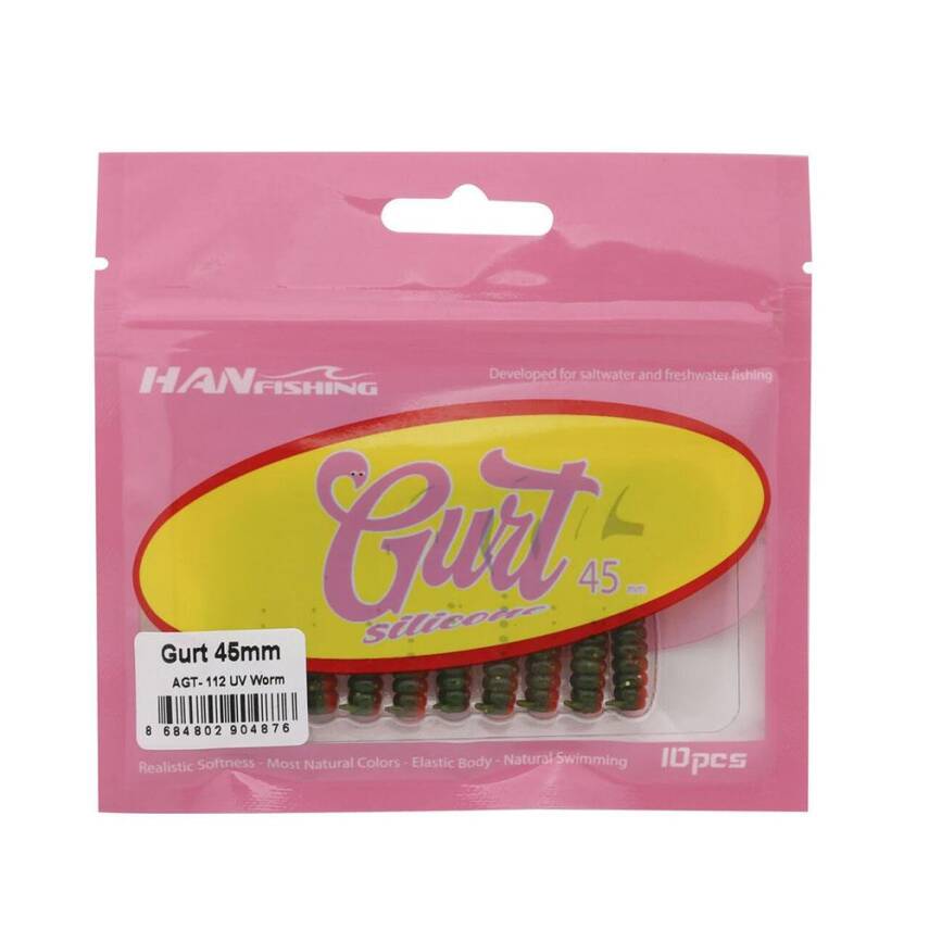 Hanfish Gurt 4.5cm LRF Silikon Yem - 29