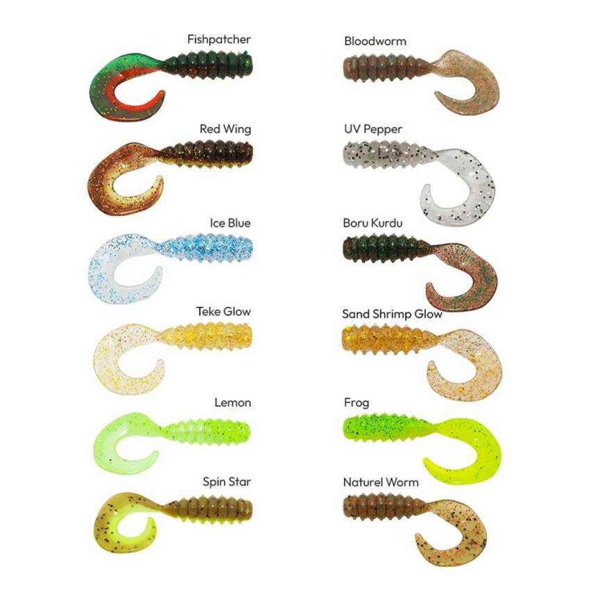 Hanfish Gurt 6cm LRF Silikon Yem - 1