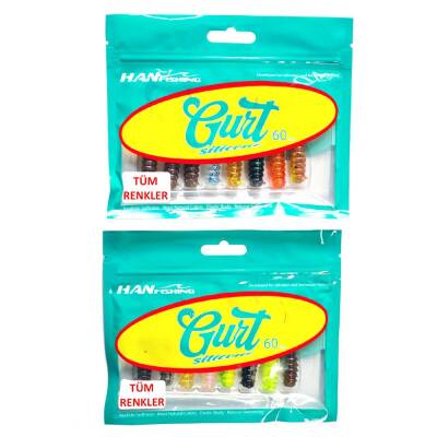 Hanfish Gurt 6cm TÜM RENKLER - TAM MİX (16 ADET)