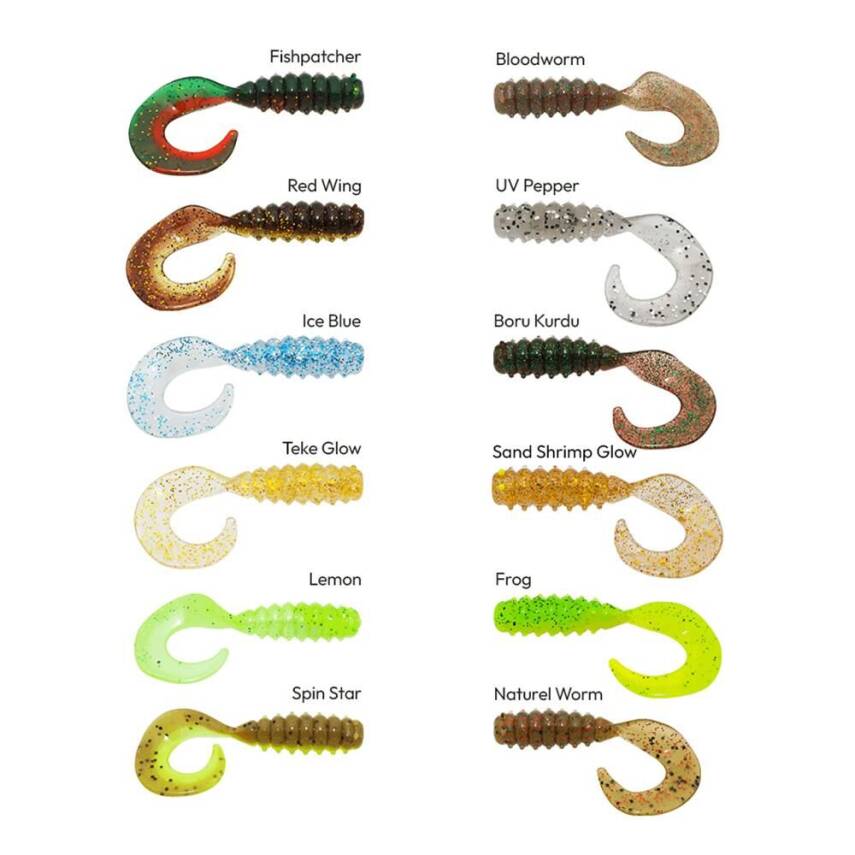 Hanfish Gurt 7cm LRF Silikon Yem - 1