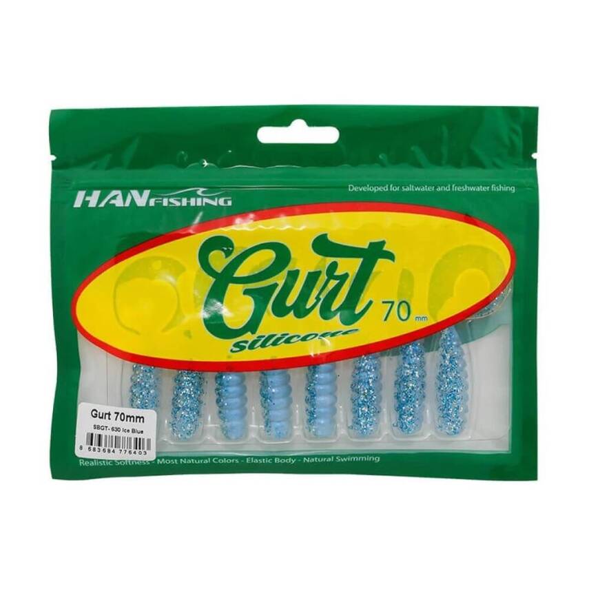 Hanfish Gurt 7cm LRF Silikon Yem - 2