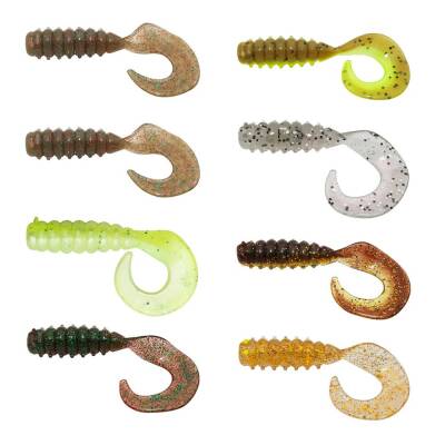 Hanfish Gurt 7cm Silikon Yem - MİX 1 (7 Renk) - 2