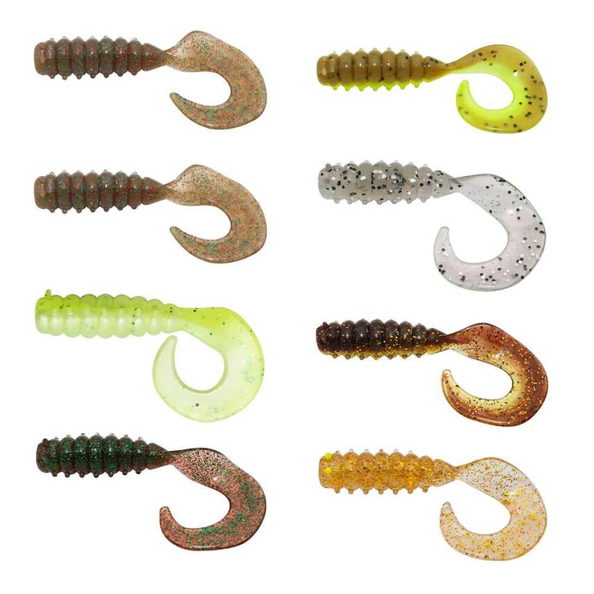 Hanfish Gurt 7cm Silikon Yem - MİX 1 (7 Renk) - 2