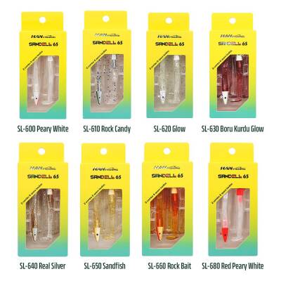 Hanfish Sandeel 65mm 3.2gr Lrf Silikon Yem  - 1
