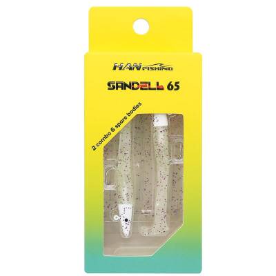 Hanfish Sandeel 65mm 3.2gr Lrf Silikon Yem  - 4