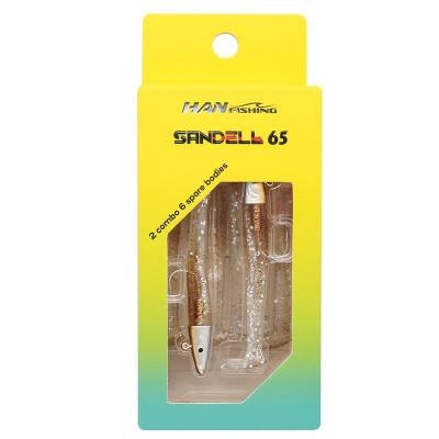 Hanfish Sandeel 65mm 3.2gr Lrf Silikon Yem  - 8