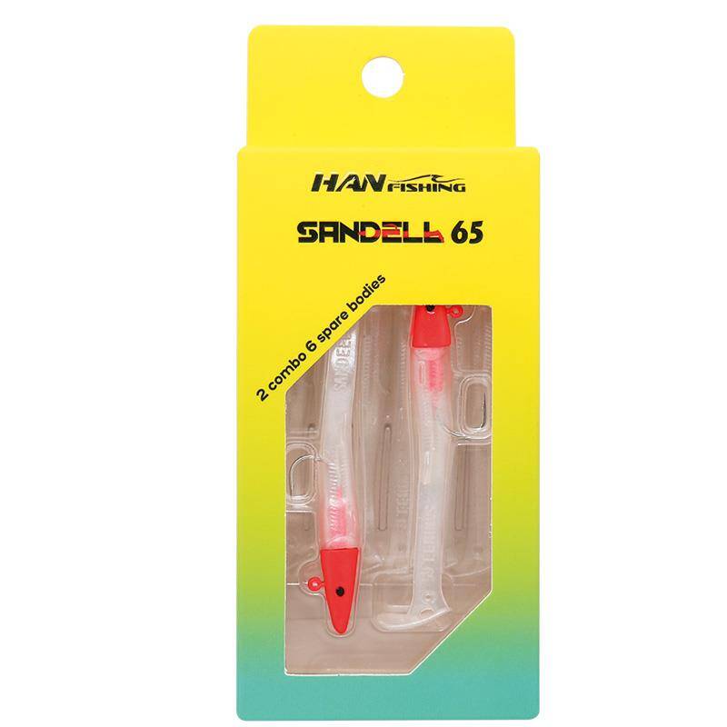 Hanfish Sandeel 65mm 3.2gr Lrf Silikon Yem  - 10